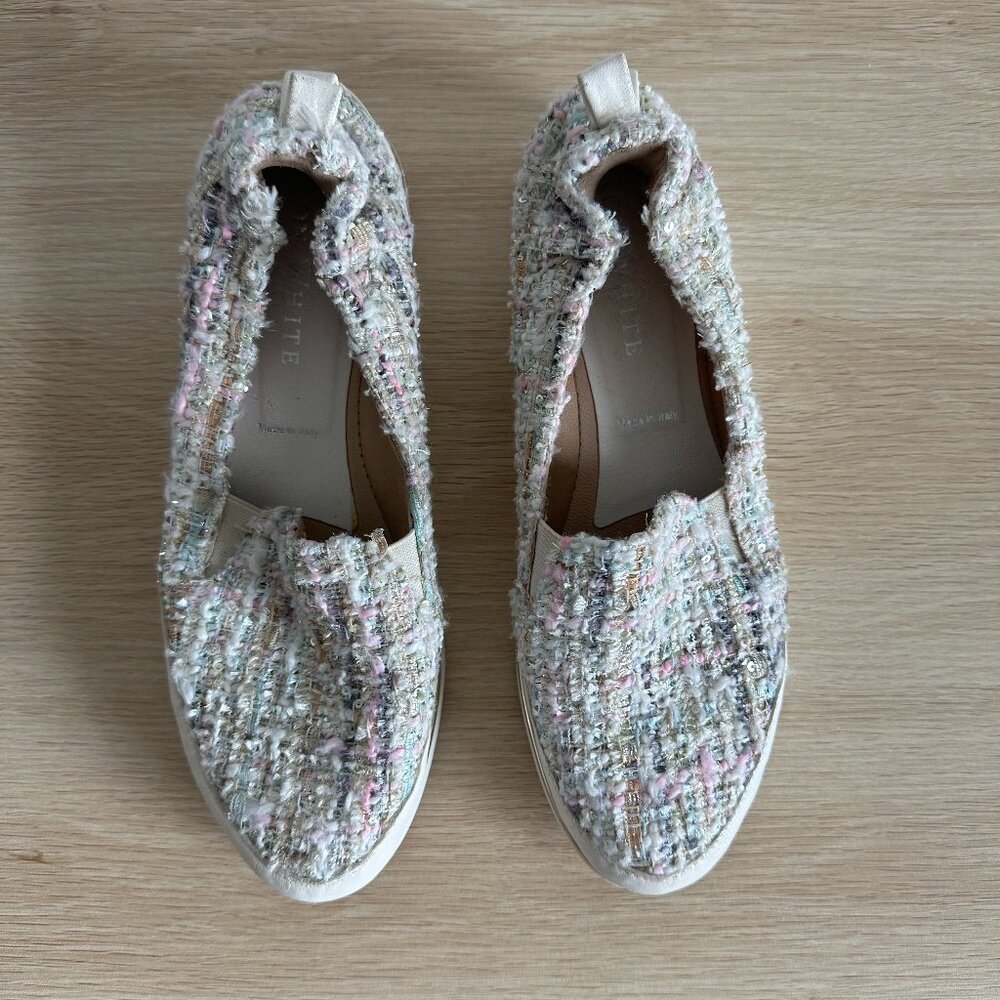 Like New Tweed Slip-On Sneaker/Loafer Lightweight